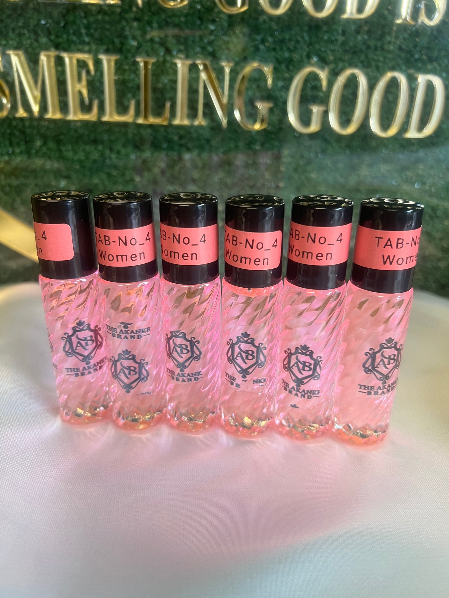 Perfume oil TAB NO_4(women)10ml 6pcs sweet florals with rich earthy notes