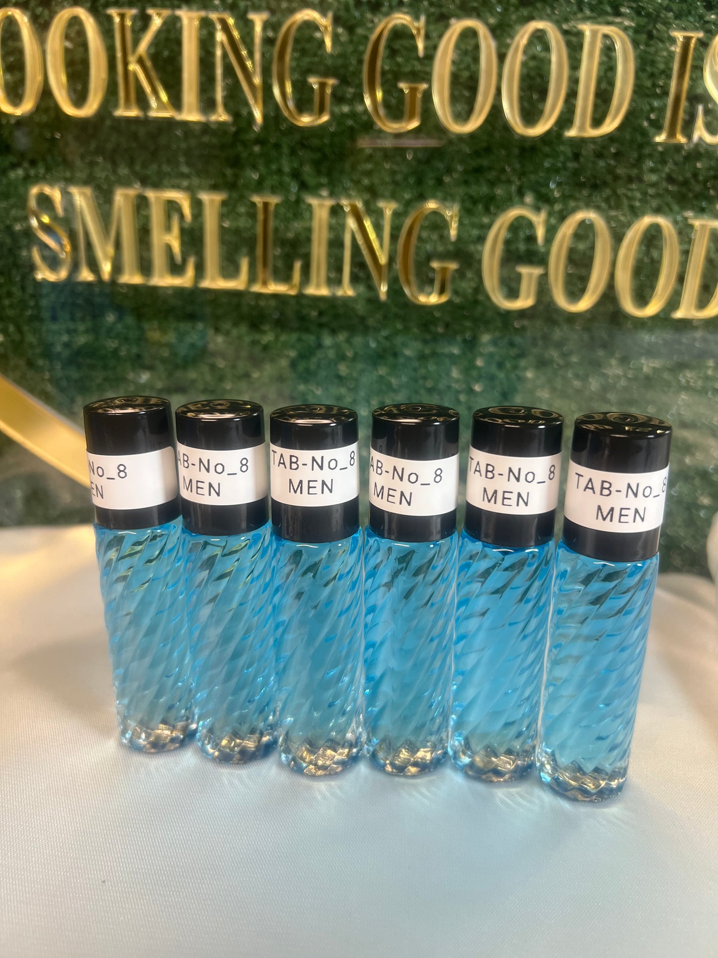 Perfume oil TAB NO8(men)10ml 6pcs casual and breezy, sparkling fruity-floral scent