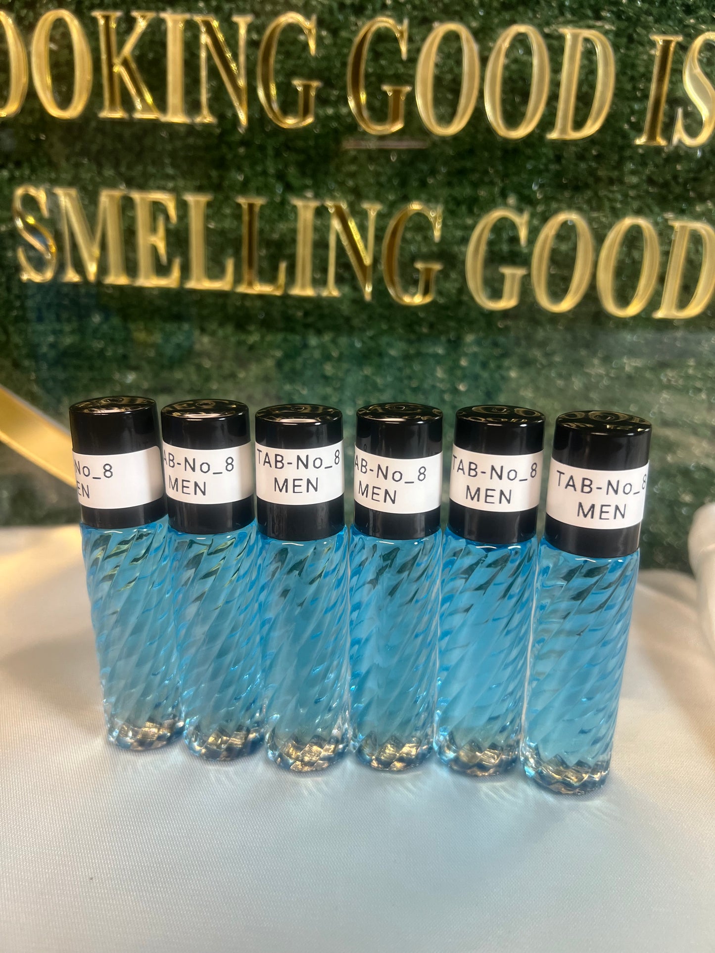 Perfume oil TAB NO8(men)10ml 6pcs casual and breezy, sparkling fruity-floral scent