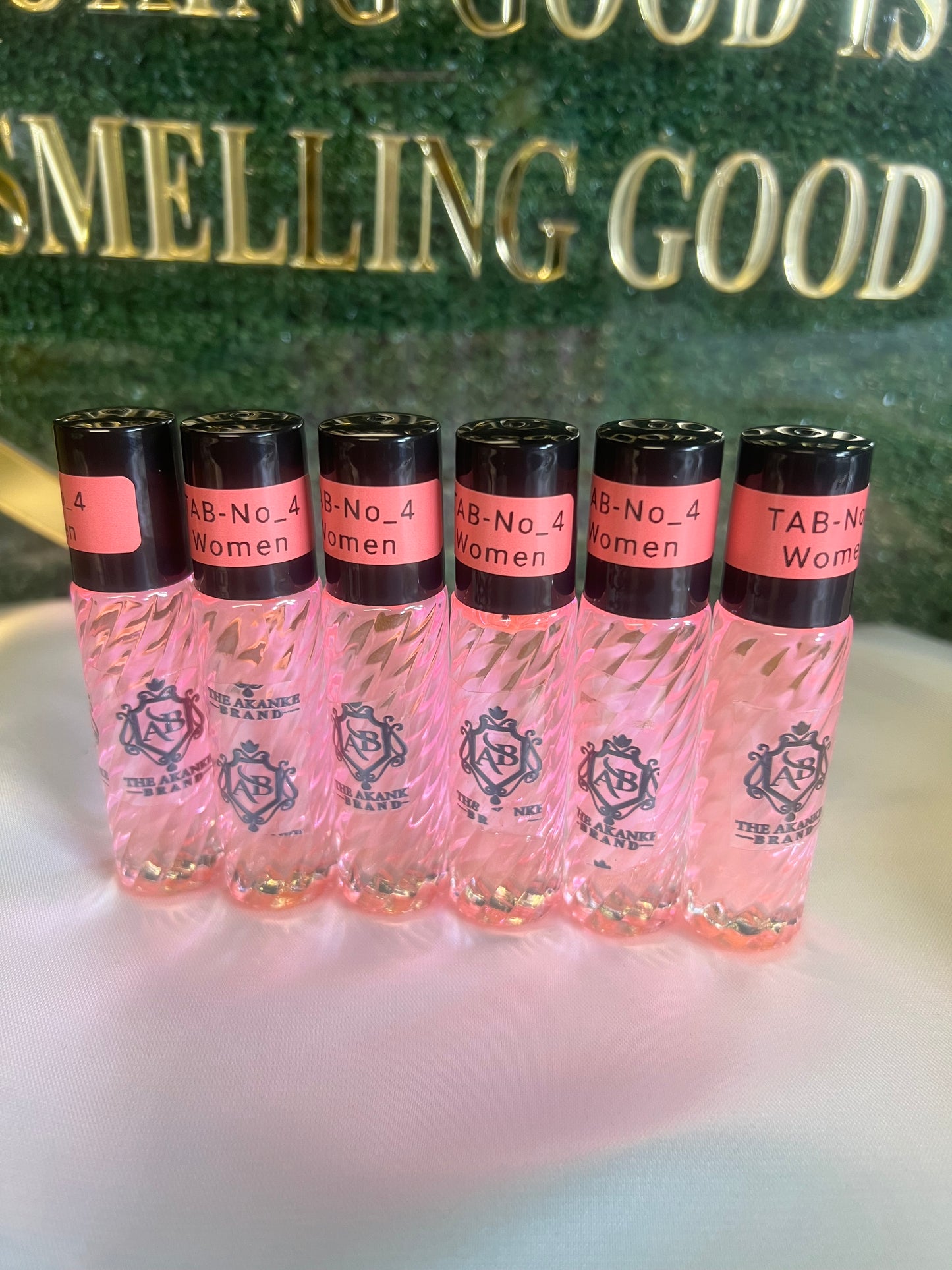 Perfume oil TAB NO_4(women)10ml 6pcs sweet florals with rich earthy notes