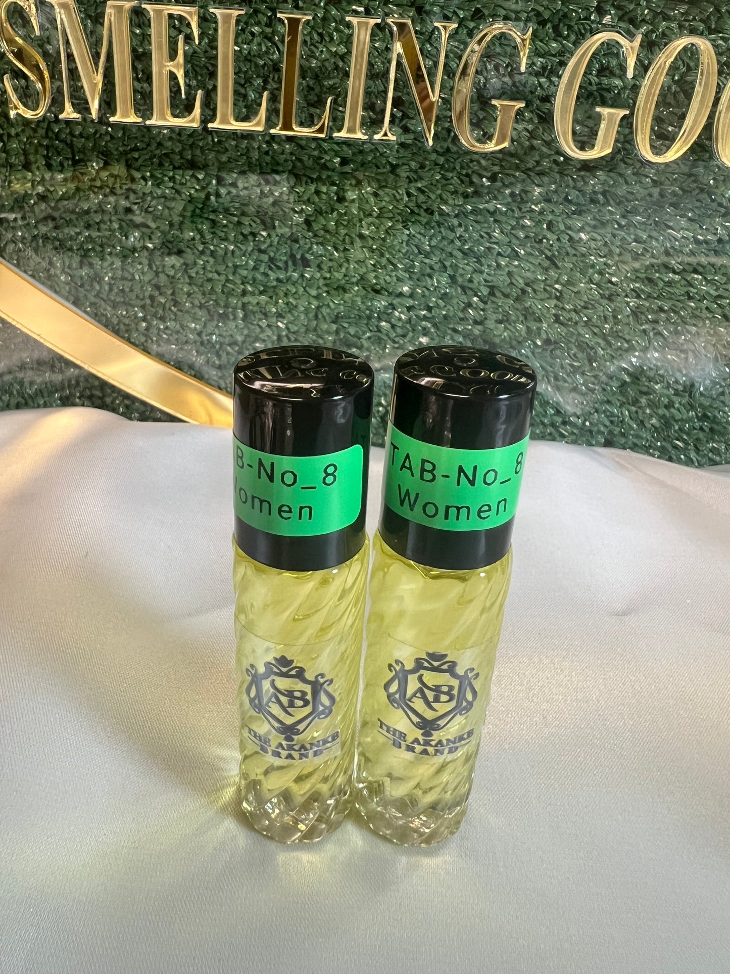 Perfume oil TAB NO_8(women)10ml 2pcs notes of fruity blend of sweet peach black currant,apricot,pear and crispy green apple