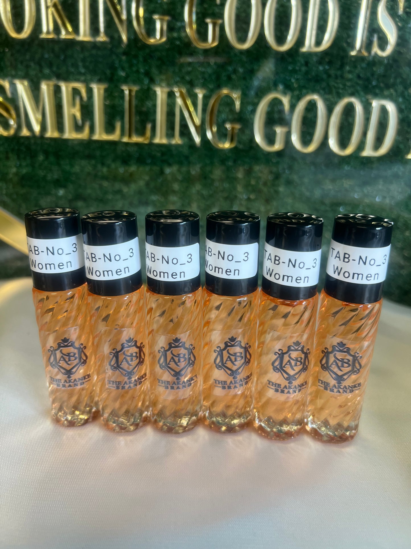 Perfume oil TAB NO3_(women)10ml 6pcs , pineapple raspberry melon and cranberry
