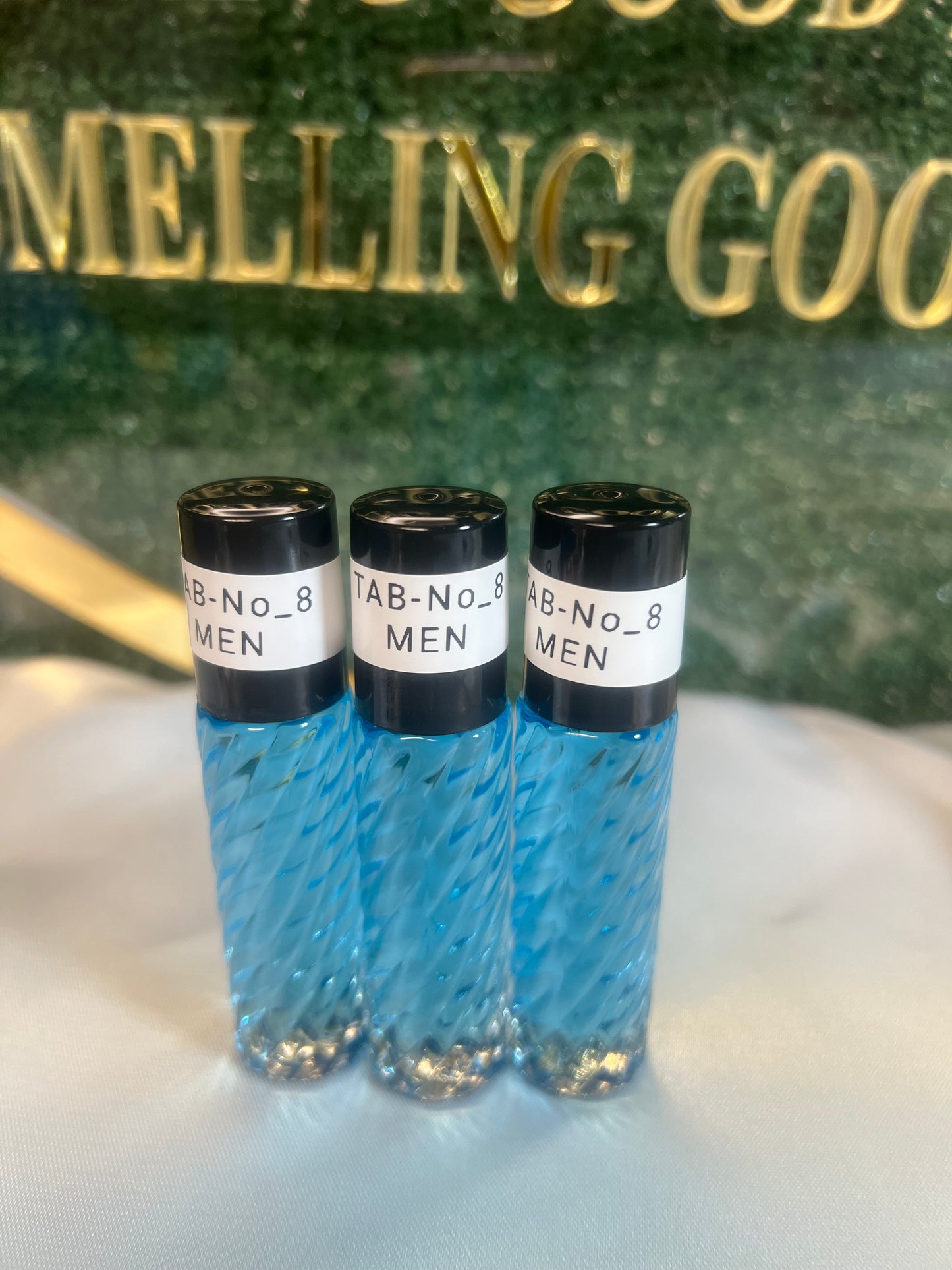 Perfume oil TAB NO8(men)10ml 3pcs casual and breezy, sparkling fruity-floral scent