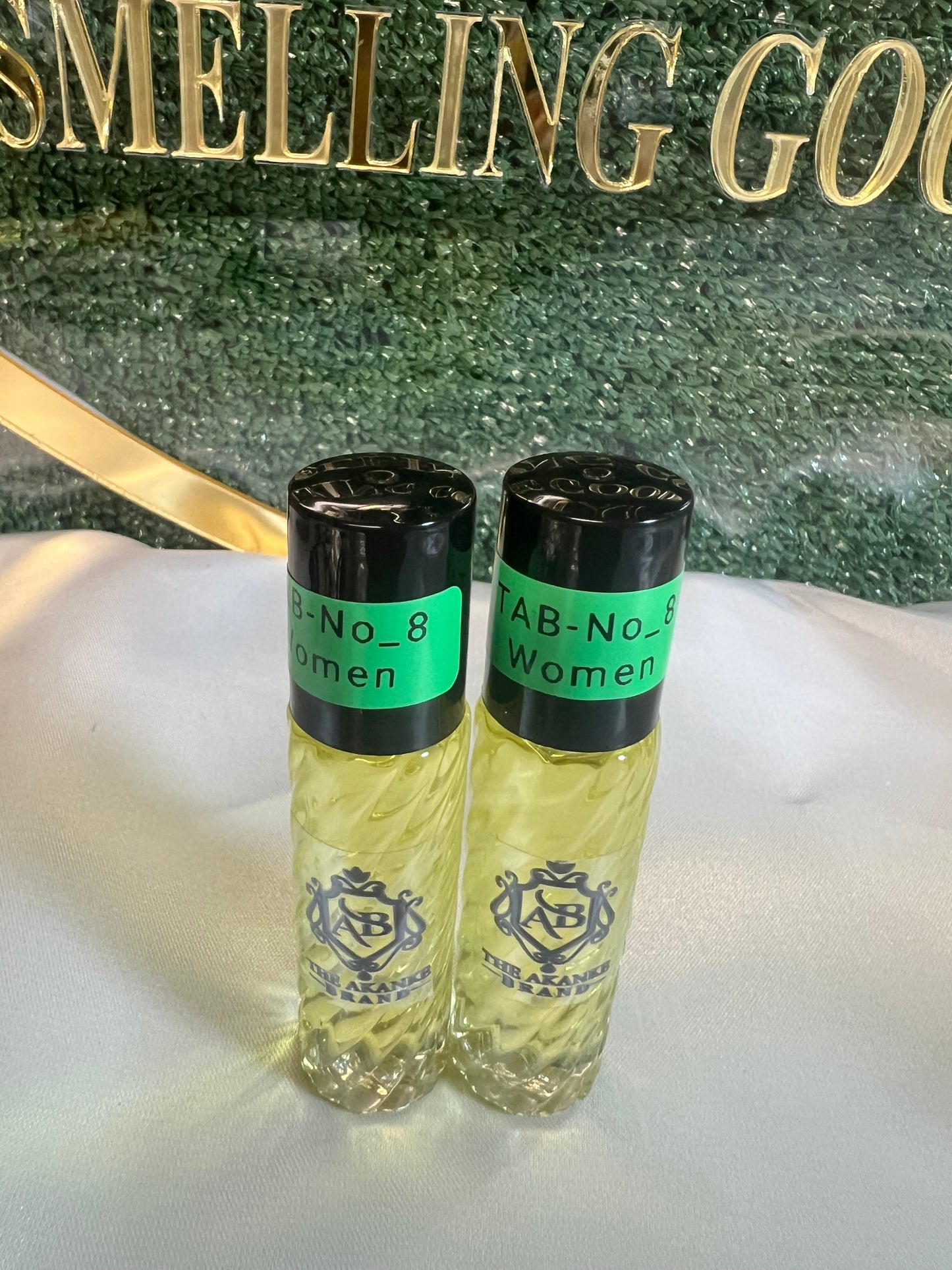 Perfume oil TAB NO_8(women)10ml 2pcs notes of fruity blend of sweet peach black currant,apricot,pear and crispy green apple
