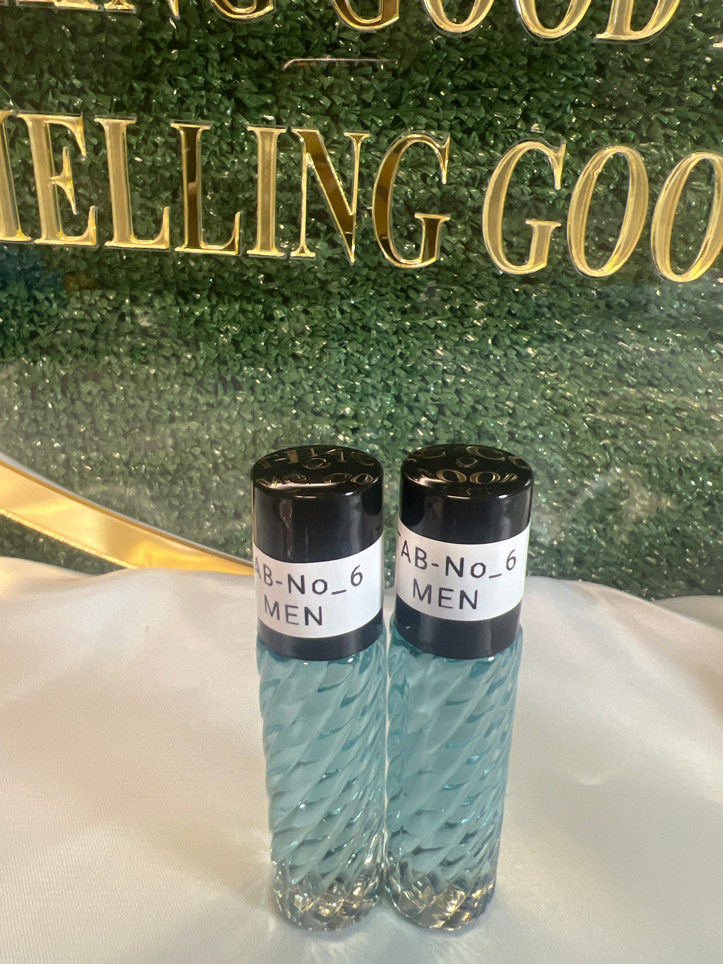 Perfume oil TAB NO 6(men)10ml 2pcs Perfume oil-Clear and fresh scent of lemon and bitter-fresh rosemary