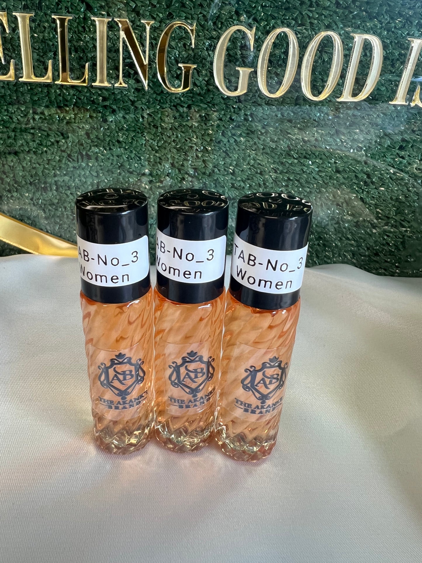 Perfume oil TAB NO_3(women)10ml 3pcs pineapple raspberry melon and cranberry