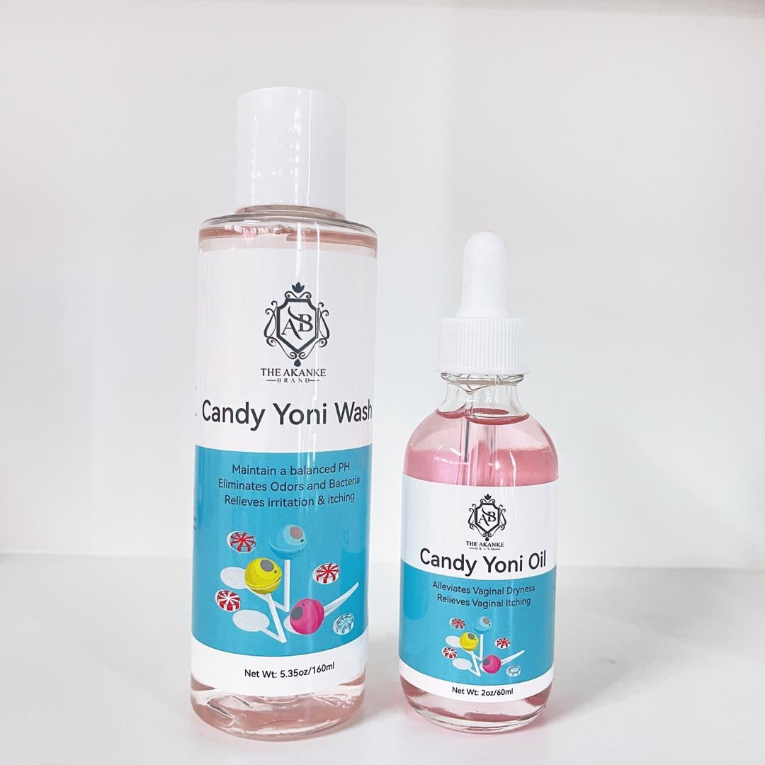 Yoni candy intimate wash and oil for women
