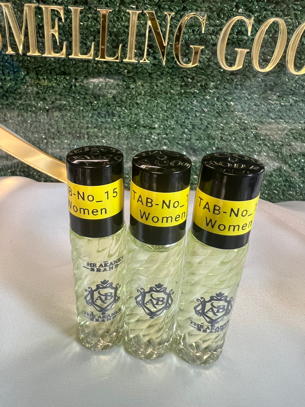 Perfume oil TAB NO 15( women)10ml 3pcs A fragrant fragrance with notes of amber, leather and tangerine