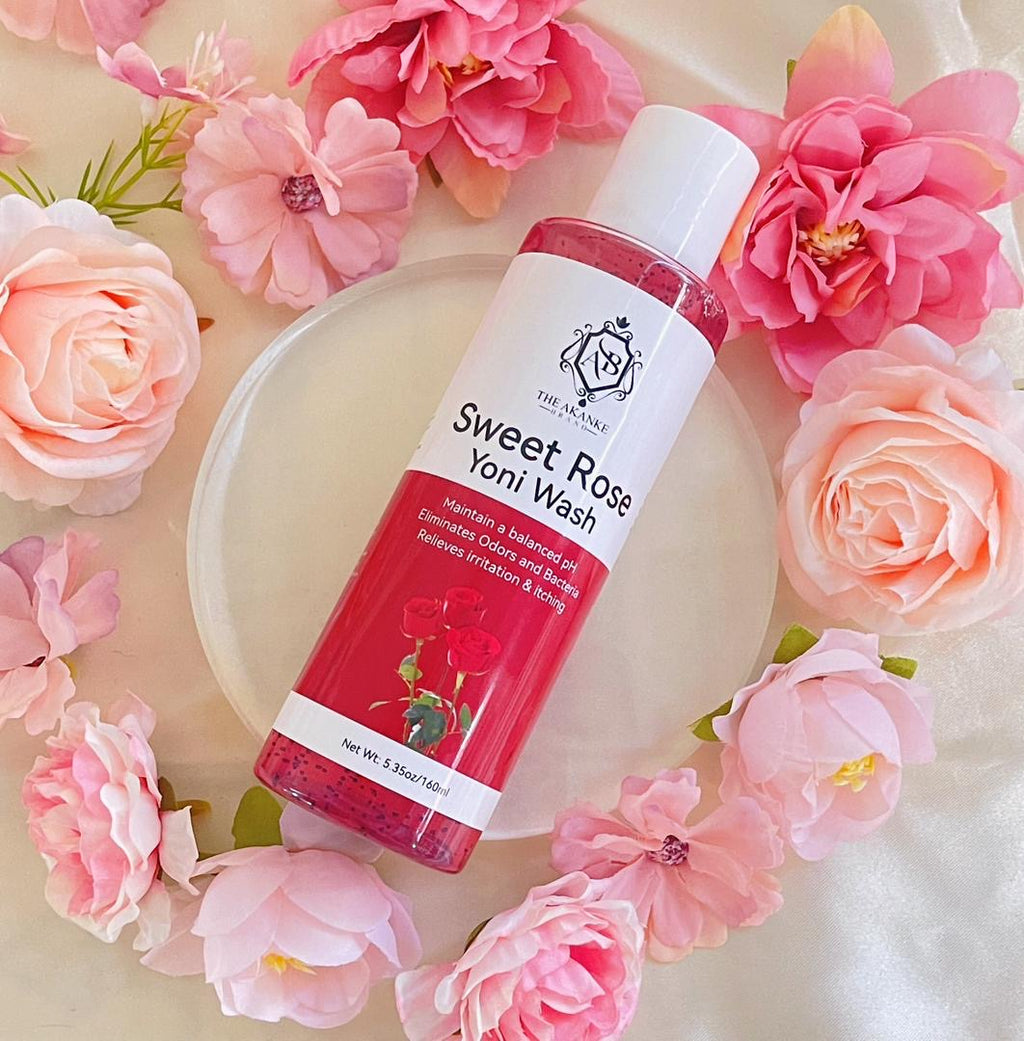 SWEET ROSE yoni wash for women