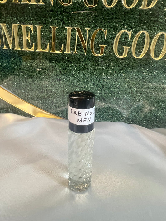 Perfume oil TAB NO5(men)10ml top notes of orange blossom and bergamot, middle notes of cedar, sage, and pepper, and base notes of sea moss, amber, and vetiver