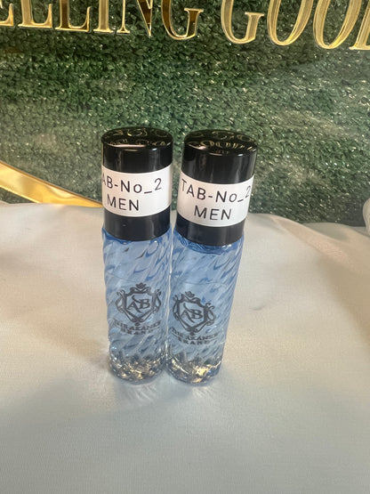 Perfume oil TAB NO 2(men)10ml 2pcs Perfume oil,aldehydes, bergamot, and mandarin orange,
