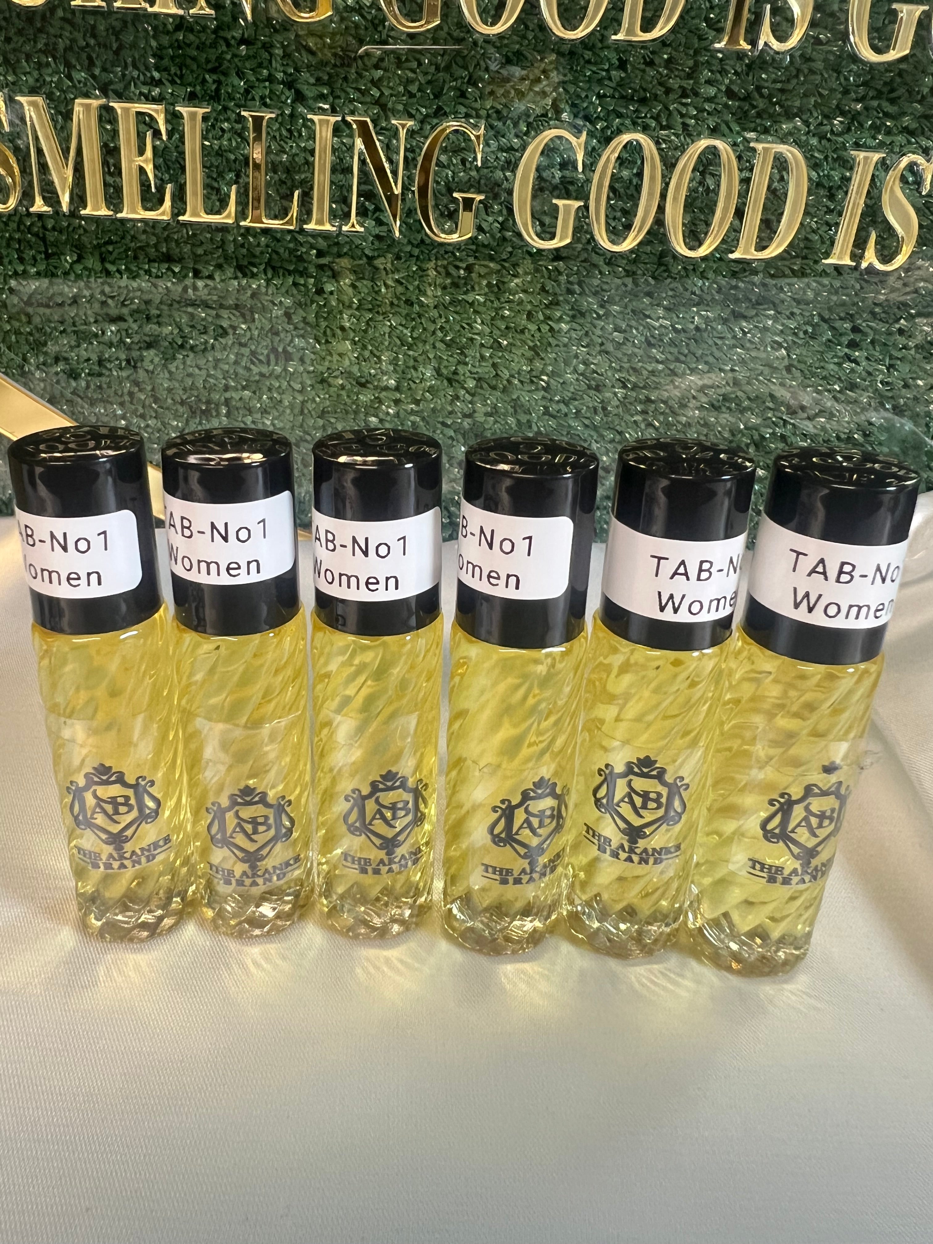 Perfume oil TAB NO1(women)10m 6pcs Perfume oil Tuberose and jasmine combine with Rangoon Creeper