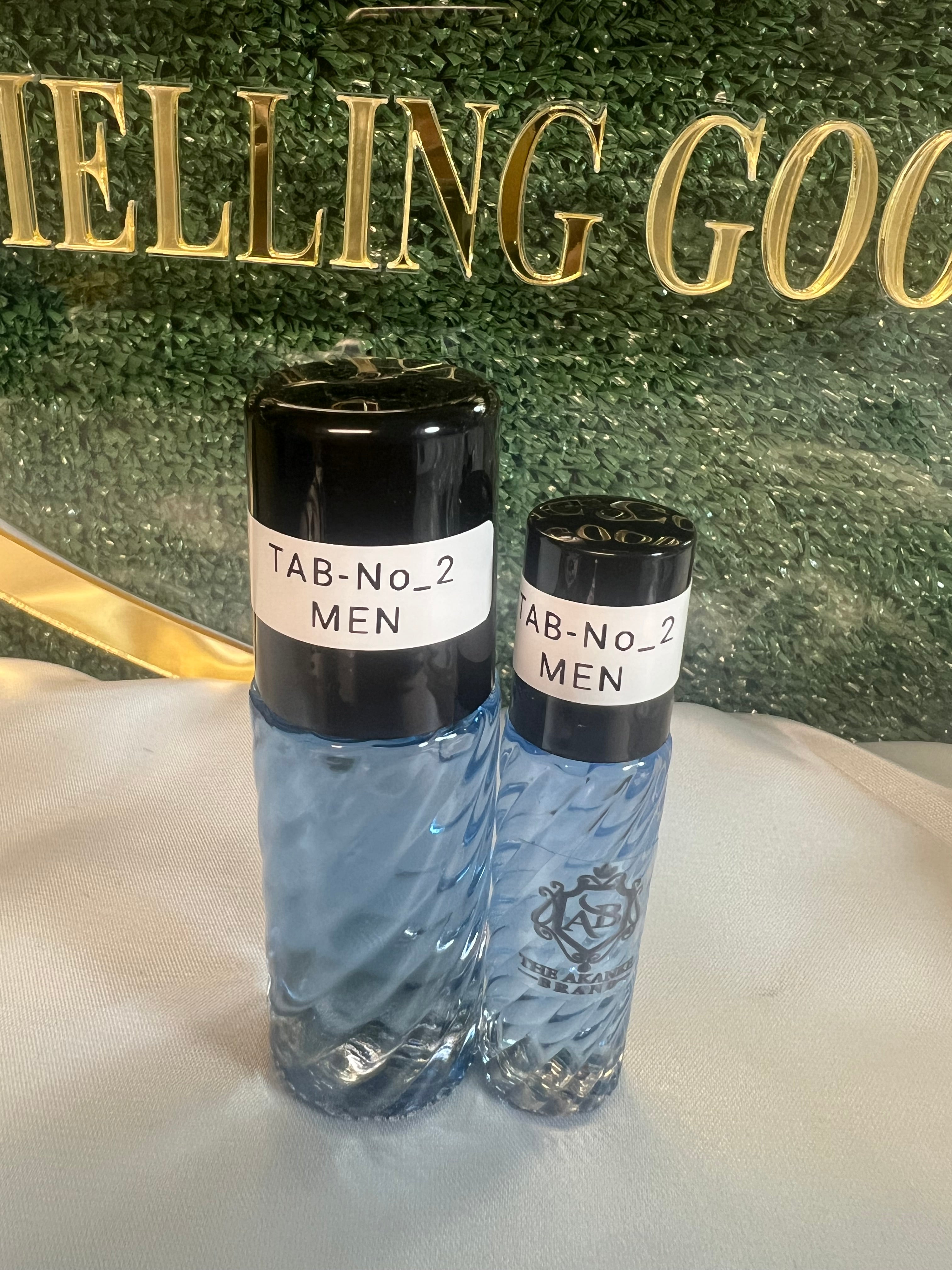 Perfume oil TAB NO 2(men)25ml+10ml Perfume oil,aldehydes, bergamot, and mandarin orange,