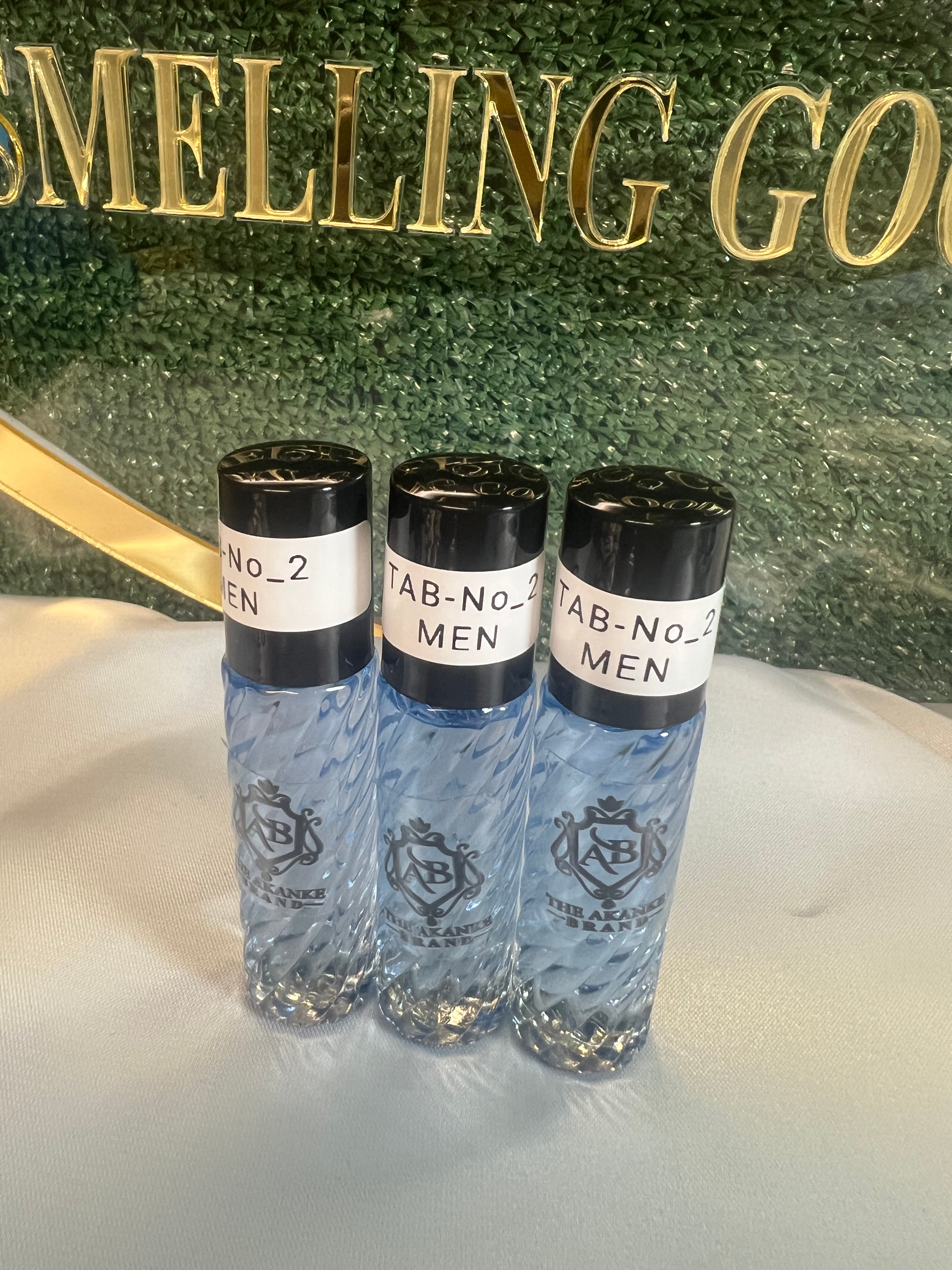 Perfume oil TAB NO 2(men)10ml Perfume oil,aldehydes, bergamot, and mandarin orange,