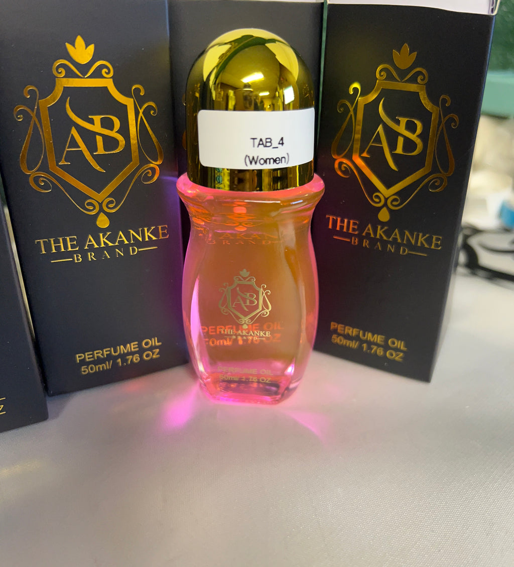 Perfume oil TAB NO4(women)50ml sweet florals with rich earthy notes