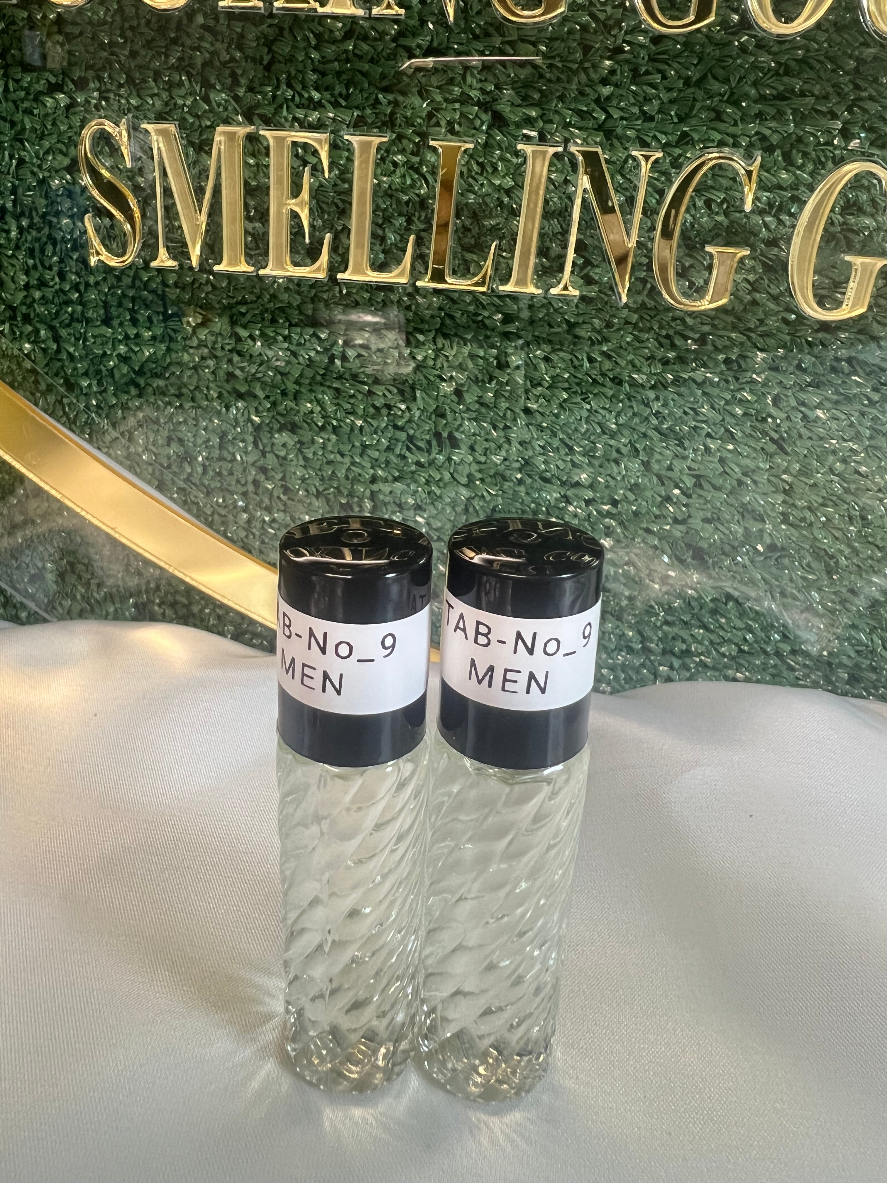 Perfume oil TAB NO 9(men)10ml 2pcs notes of lemon and lavender mixed with a heady wood and musk scent