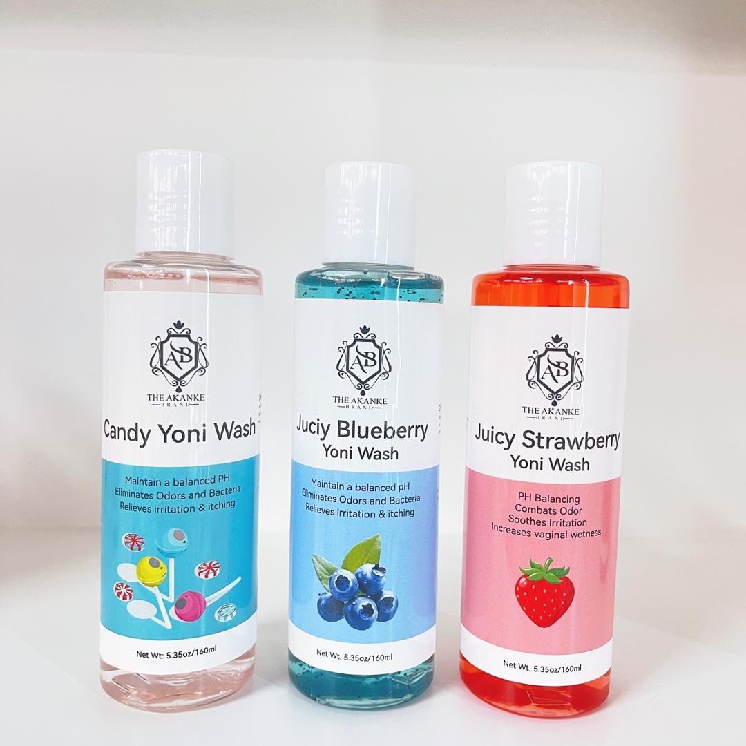 Yoni candy,juicy blueberry,juicy strawberry intimate wash for women