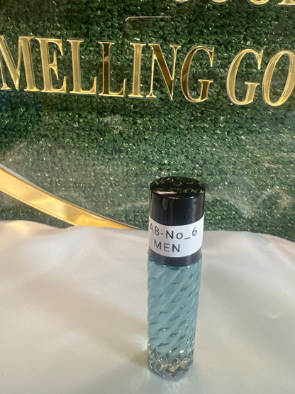 Perfume oil TAB NO 6(men)10ml Perfume oil-Clear and fresh scent of lemon and bitter-fresh rosemary