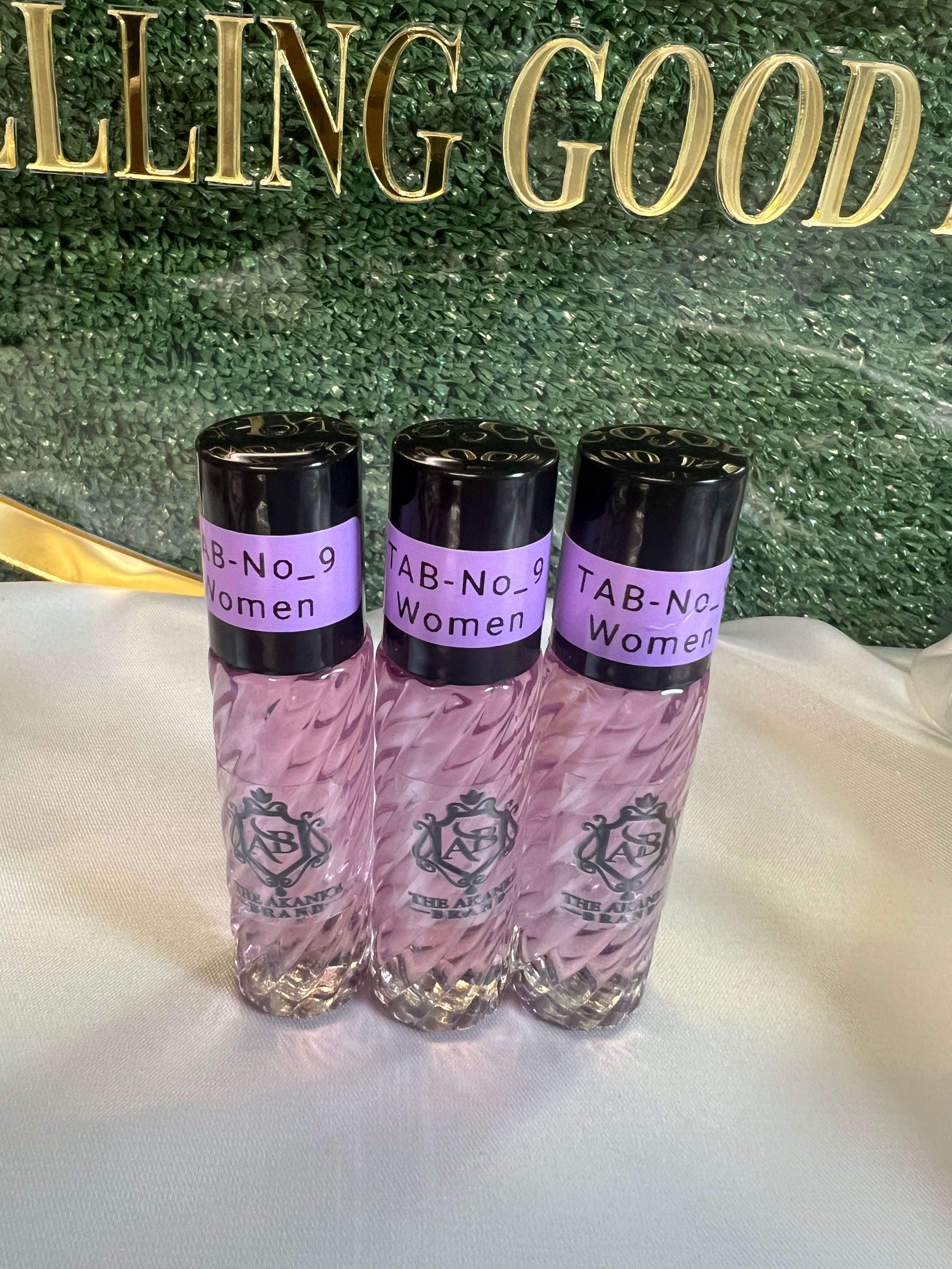 Perfume oil TAB NO 9(women) 3pcs 10mlTop notes are Passionfruit, Grapefruit, Pineapple, Tangerine