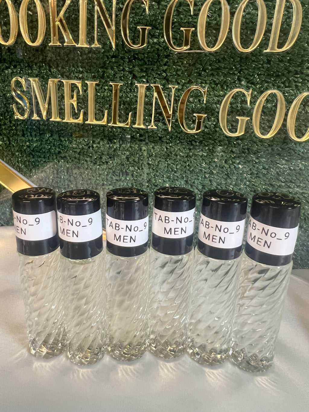 Perfume oil TAB NO 9(men)10ml 6pcs notes of lemon and lavender mixed with a heady wood and musk scent