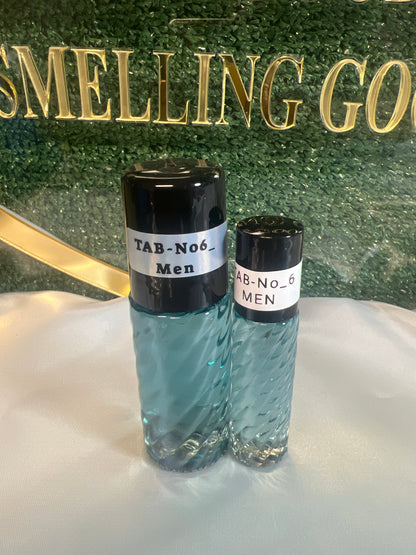 Perfume oil TAB NO 6(men)25+10ml Perfume oil-Clear and fresh scent of lemon and bitter-fresh rosemary