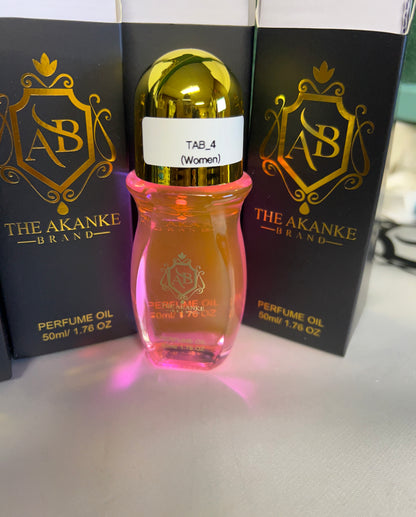 Perfume oil TAB NO4(women)50ml sweet florals with rich earthy notes