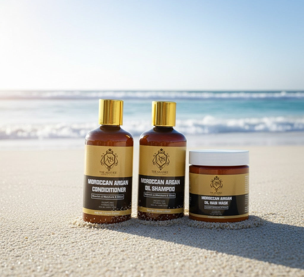 SHAMPOO AND CONDITIONER COMBO (MOROCCAN ARGAN)