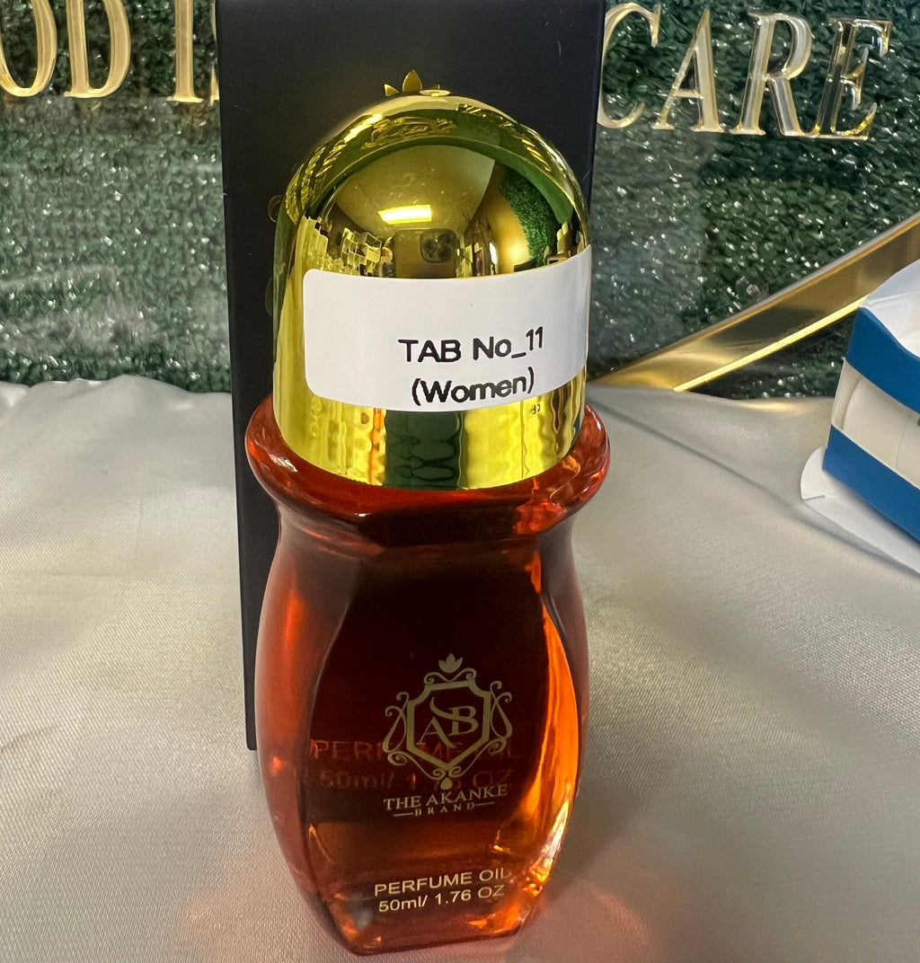 Perfume oil TAB NO_11(women)50ml notes of spicy musk mandarin, tonka bean and sandalwood.