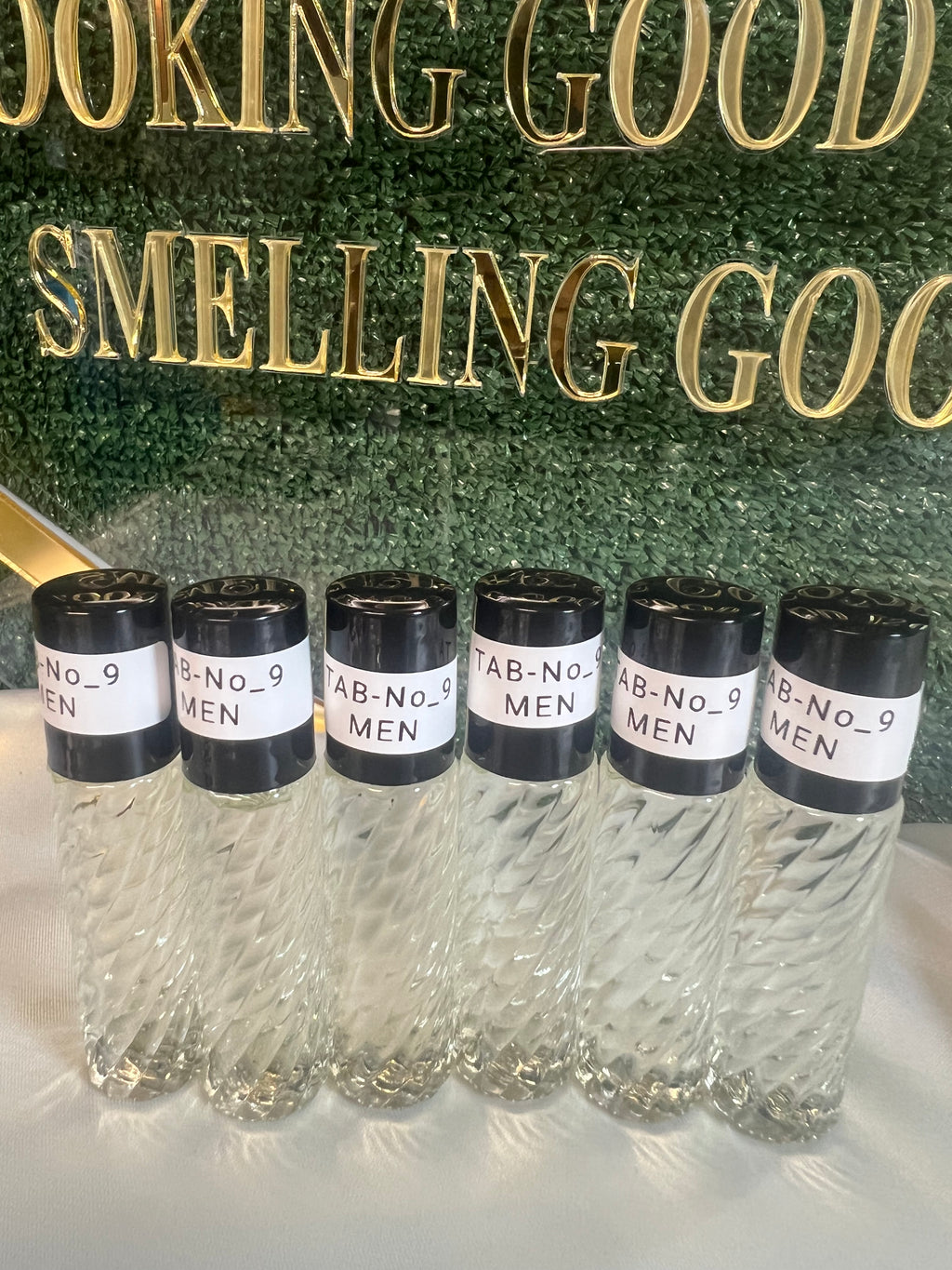 Perfume oil TAB NO 9(men)10ml 6pcs notes of lemon and lavender mixed with a heady wood and musk scent