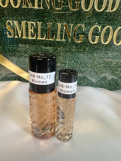 Perfume oil TAB NO 12( women)25ml+10ml Jasmine, Tuberose, Tonka Bean