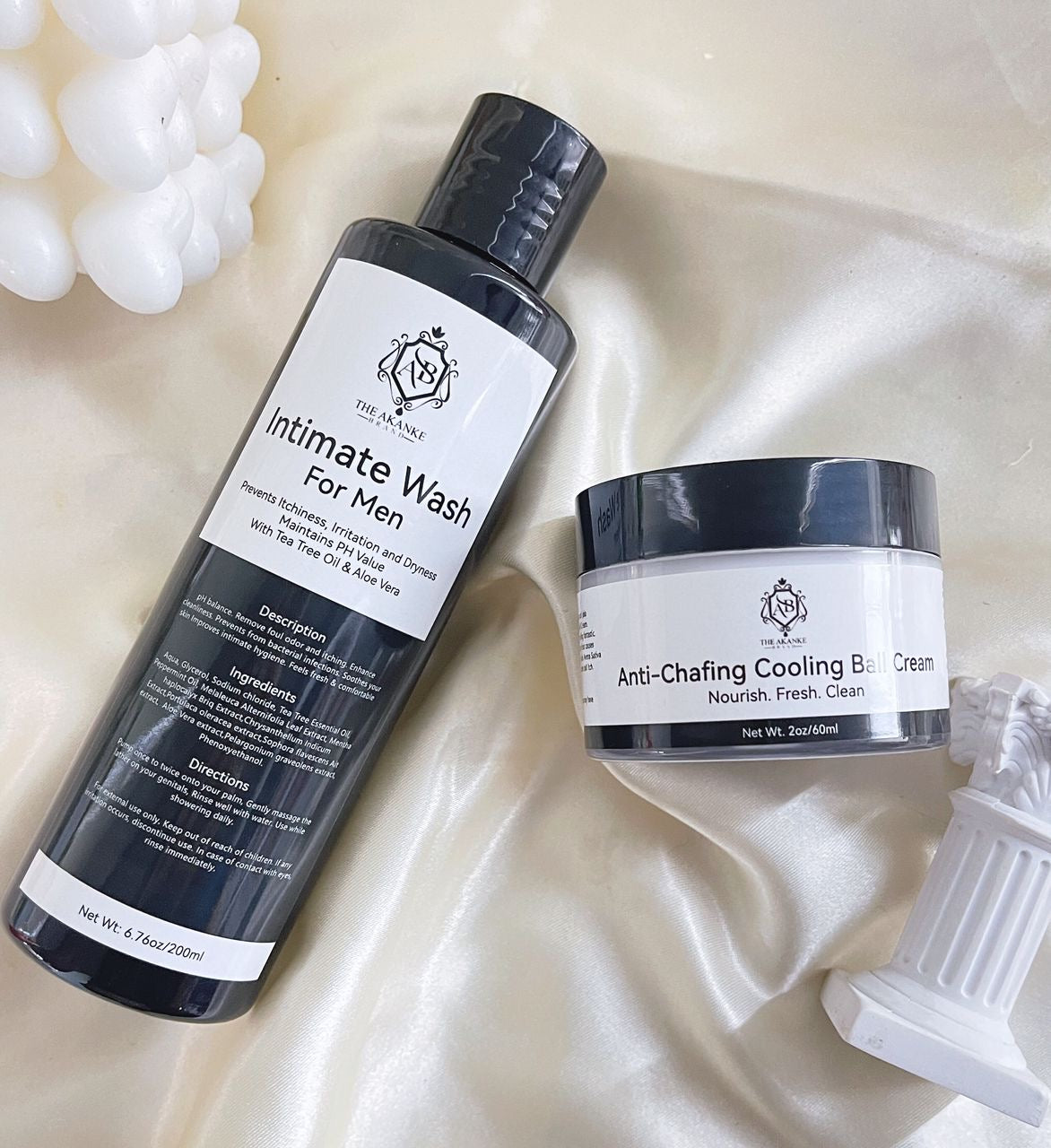 Men intimate wash and anti chaffing ball cream