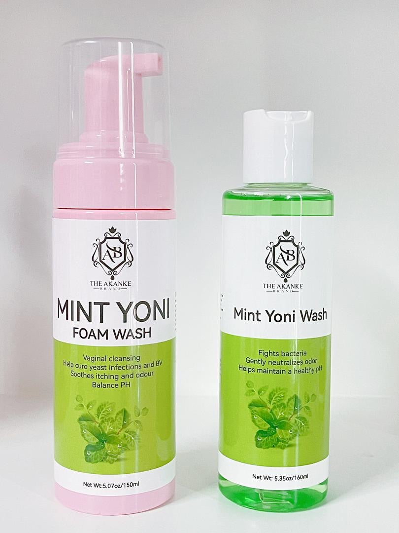 Yoni Mint foam and wash