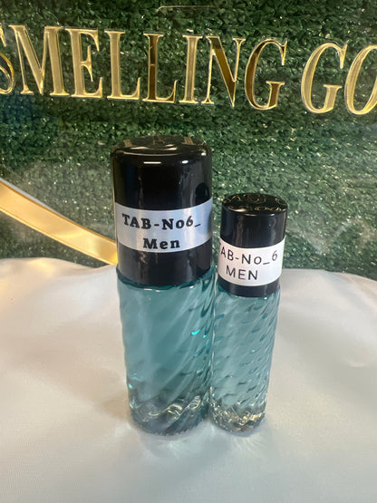 Perfume oil TAB NO 6(men)25+10ml Perfume oil-Clear and fresh scent of lemon and bitter-fresh rosemary