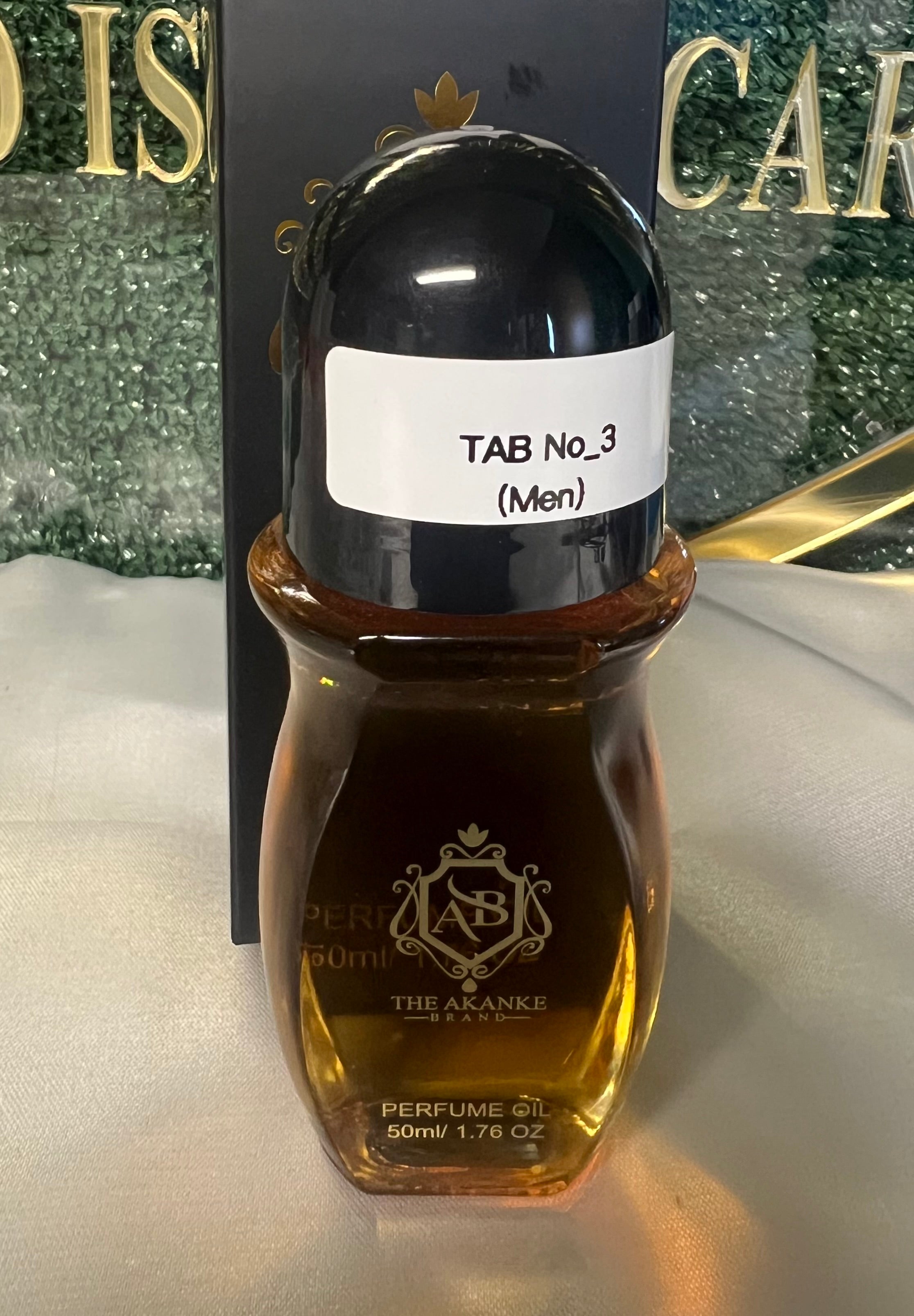 Perfume oil TAB NO 3(men)60ml notes of vetiver, pink pepper, amber, patchouli, teak and vanilla