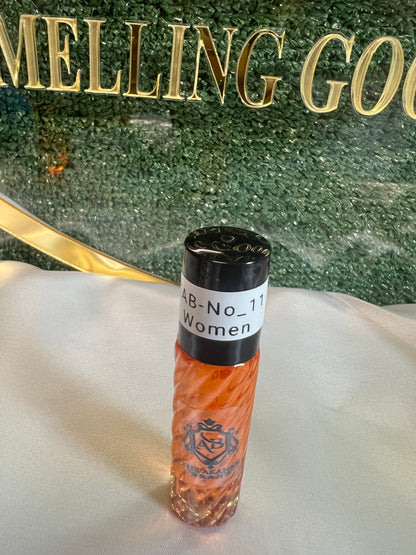 Perfume oil TAB NO_11(women)10ml notes of spicy musk mandarin, tonka bean and sandalwood.