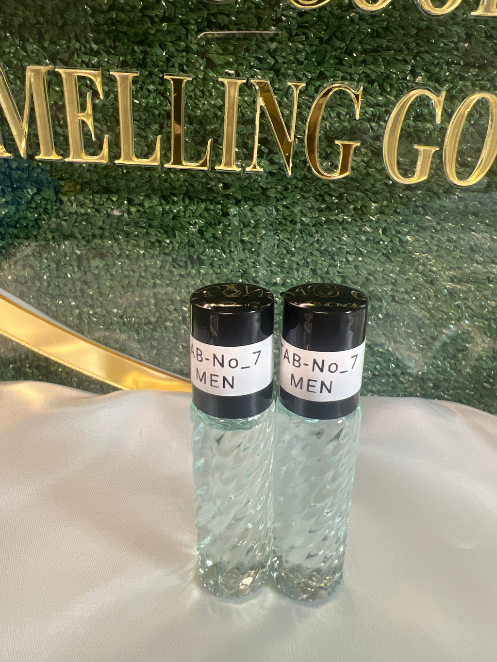 Perfume oil TAB NO7(men)10ml 2pcs mandarin, pink pepper, peach, lilac, geranium, amber and patchouli.