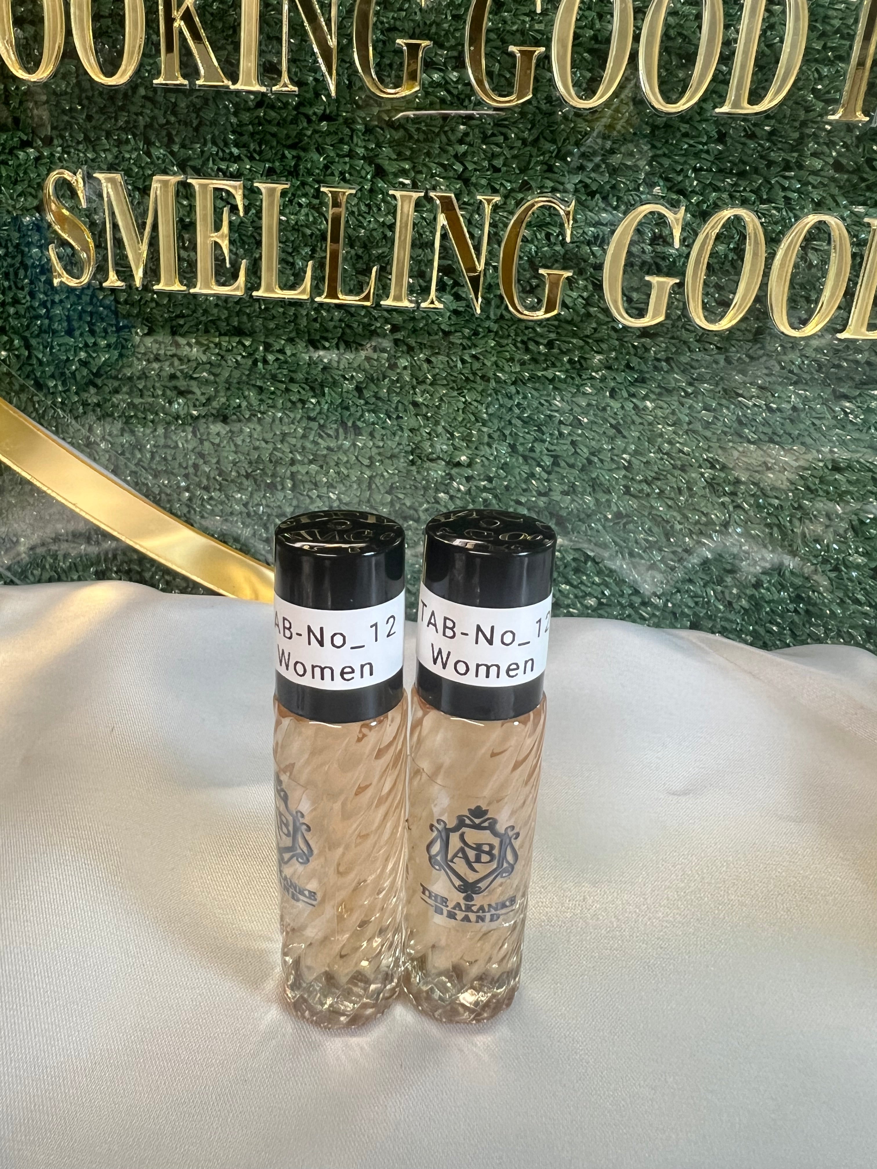Perfume oil TAB NO 12( women)10ml 2pcs Jasmine, Tuberose, Tonka Bean