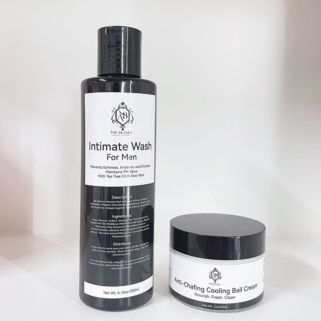 Men intimate wash and anti chaffing ball cream