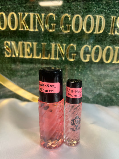 Perfume oil TAB_NO2(women)25ml+10ml musky peach citrus fragrance feminine yet empowering, with a lot of sensuality to it.