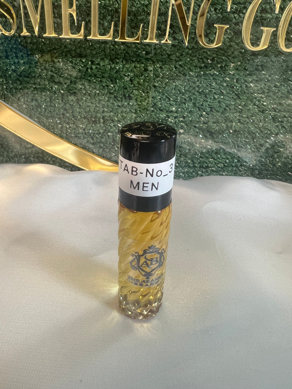 Perfume oil TAB NO 3(men)10ml notes of vetiver, pink pepper, amber, patchouli, teak and vanilla