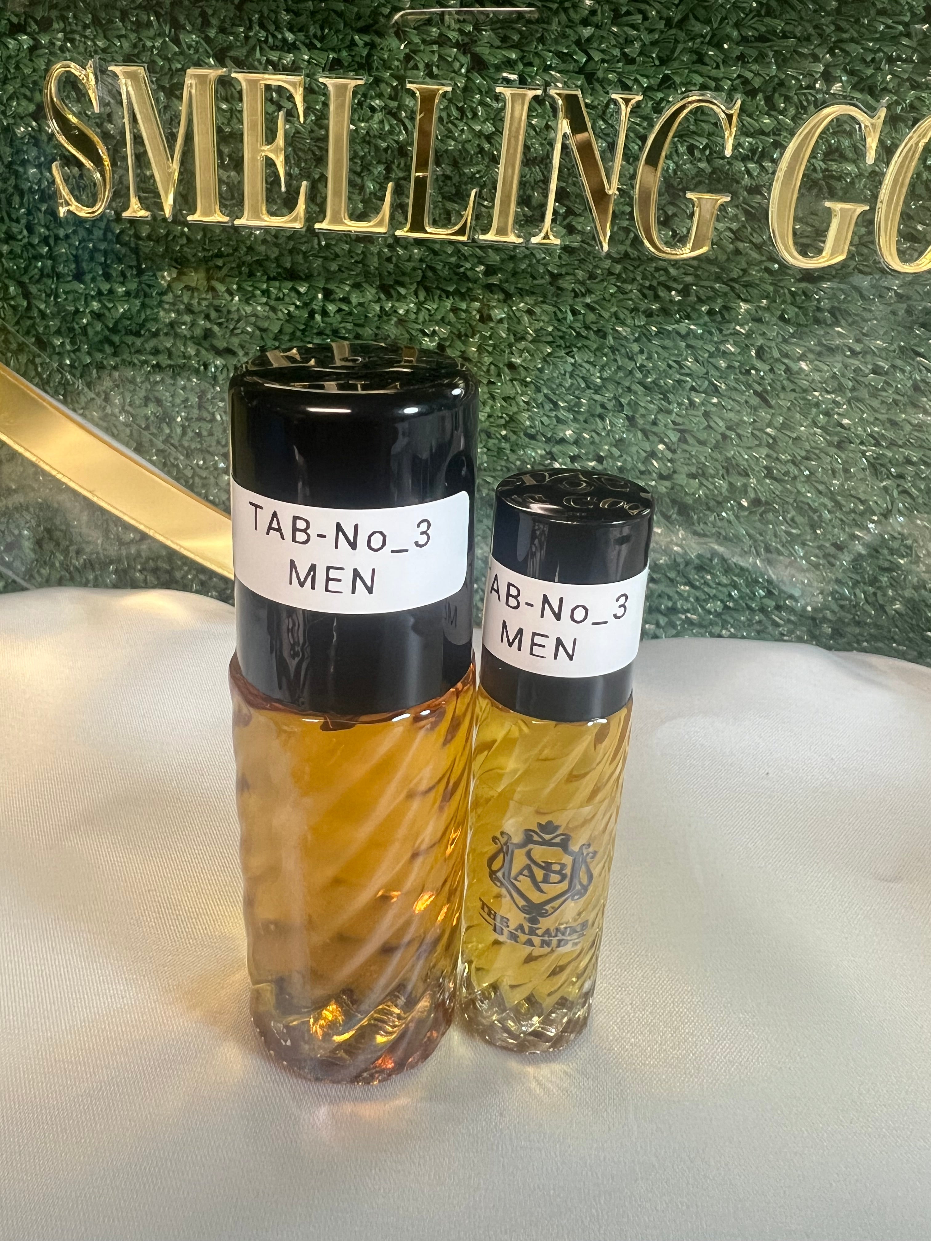 Perfume oil TAB NO3(men)25ml+10ml notes of vetiver, pink pepper, amber, patchouli, teak and vanilla