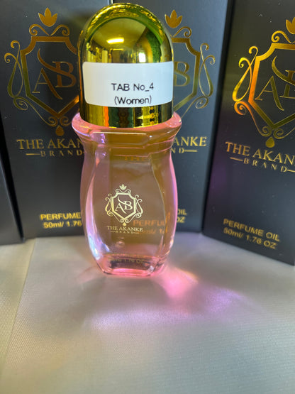 TAB NO_4(women) 50ml sweet florals with rich earthy notes