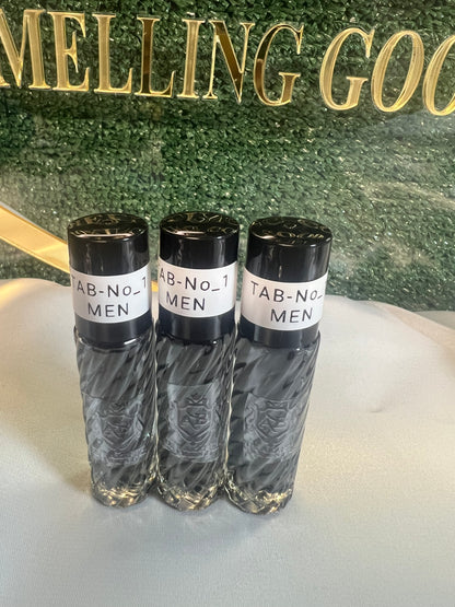 Perfume oil TAB NO 1(men)10ml 3pcs Perfume oil fresh, with a hint of fruity sweetness and some exotic undertones