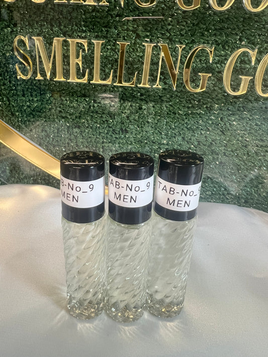 Perfume oil TAB NO 9(men)10ml 3pcs notes of lemon and lavender mixed with a heady wood and musk scent
