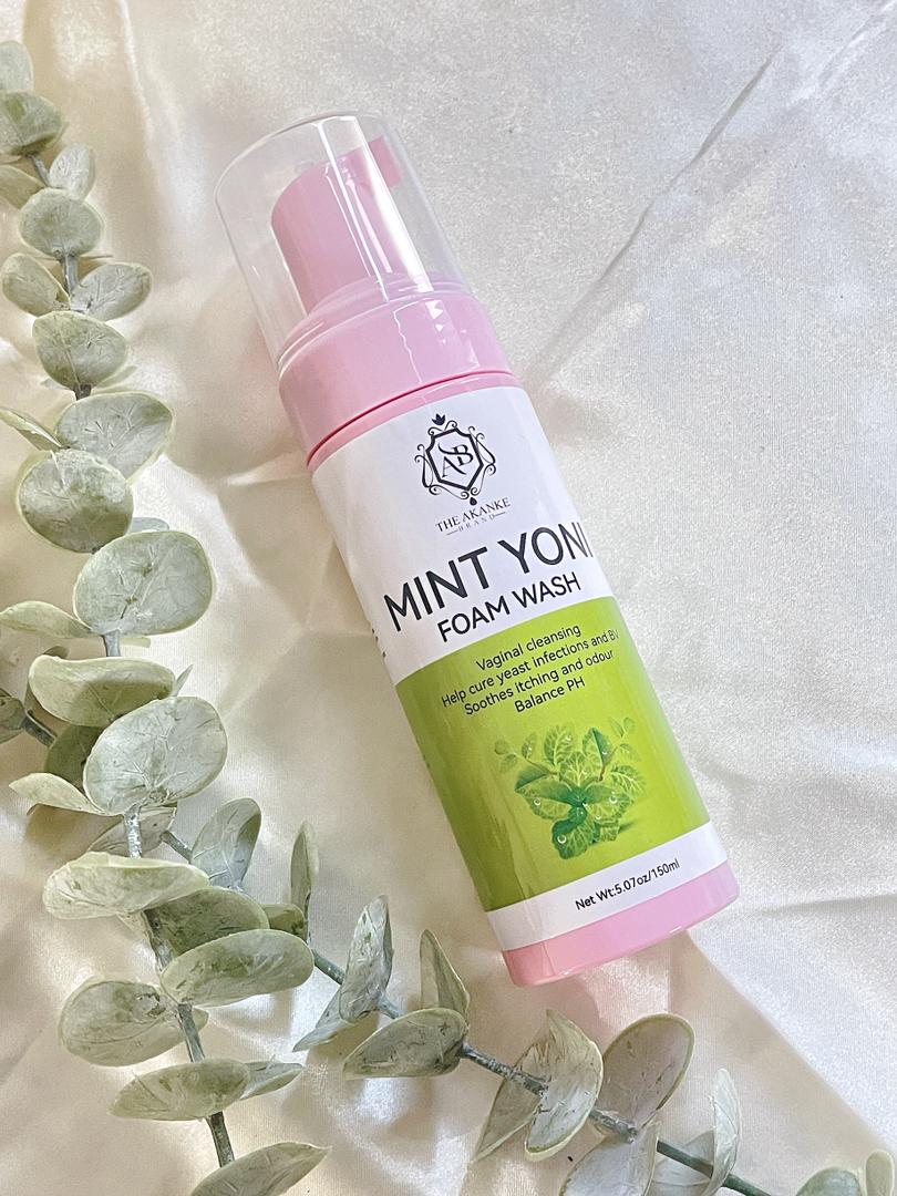 Yoni mint FOAM wash for women
