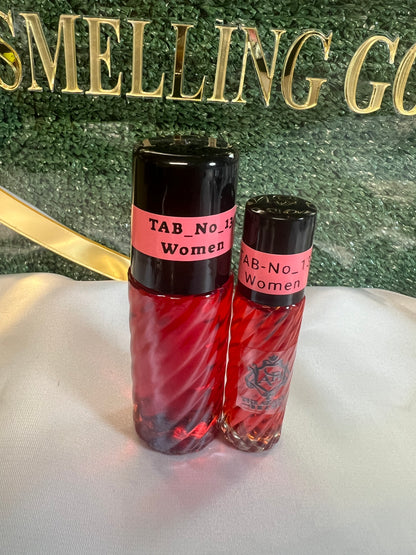 Perfume oil TAB 13(women)25ml+10ml A wonderful exotic blend of raspberry, cantaloupe, and watermelon with a twist of jasmine and violet, and a hint of grapefruit and kumquat.