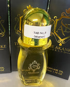 Perfume oil TAB NO_8(women)50ml notes of fruity blend of sweet peach black currant,apricot,pear and crispy green apple