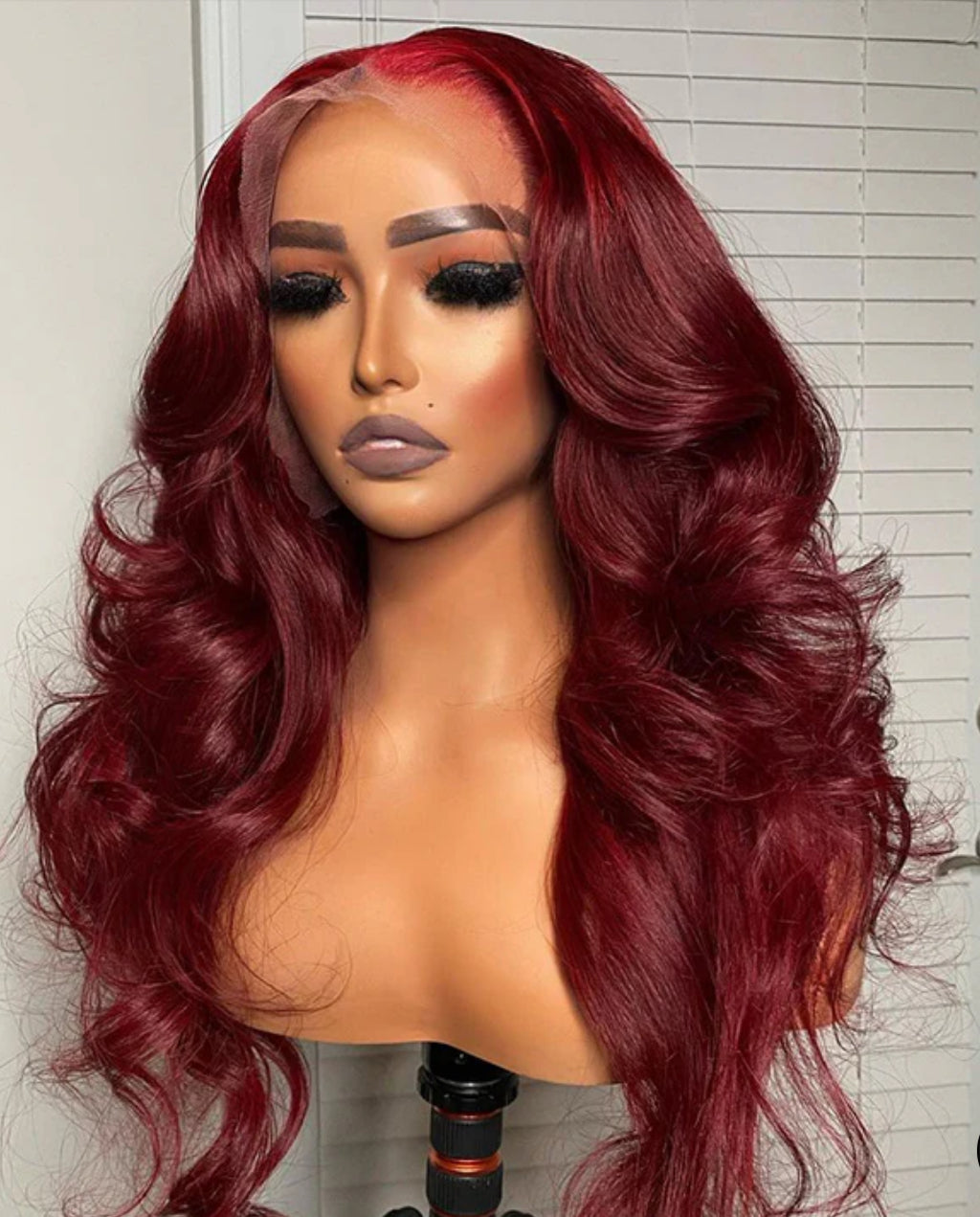 Burgundy Body Wave 13x4/4x4 HD Lace Wig 99j Colored Body Wave Human Hair Wigs