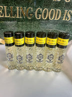 Perfume oil TAB NO 10(women)10ml 6pcs Perfume oil notes are Iris, Jasmine, Rose, Orris Root and Lily-of-the-Valley; base notes are Civet, Musk, Sandalwood, Amber, Moss, Vanilla, Vetiver and Patchouli