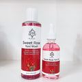 Yoni sweet rose intimate wash and oil for women